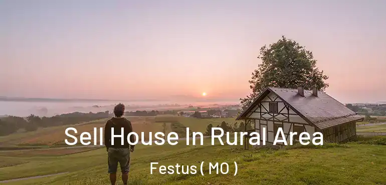  Sell House In Rural Area Festus ( MO )