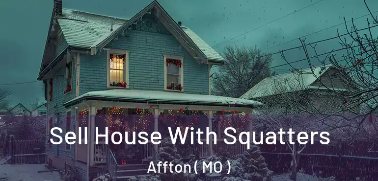  Sell House With Squatters Affton ( MO )