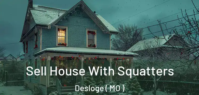 Sell House With Squatters Desloge ( MO )