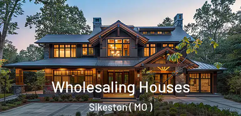  Wholesaling Houses Sikeston ( MO )